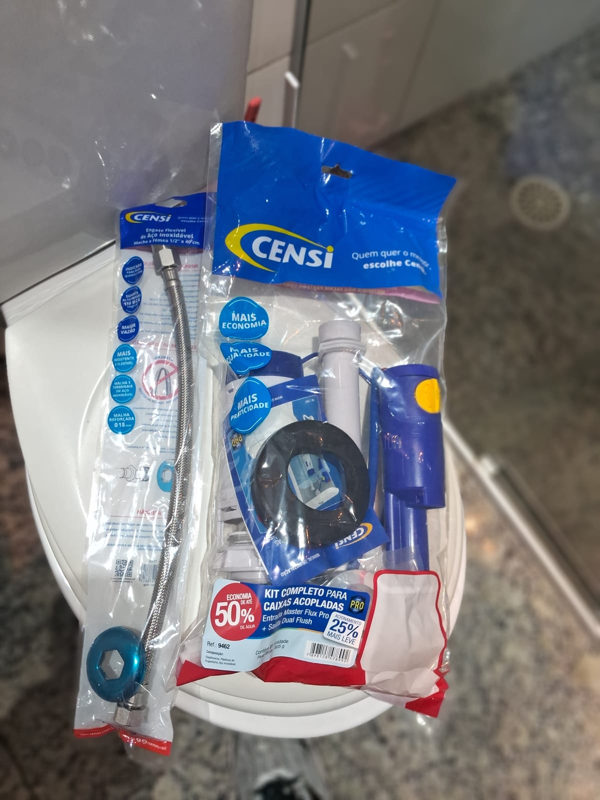 Consertos e manutenções em caixa acoplada todas as marcas..